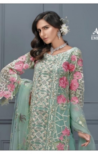 ASIFA NABEEL EMBROIDERED COLLECTION PAKISTANI BRIDAL SUITS WHOLESALE DEALER BEST RATE BY GOSIYA EXPORTS SURAT (11)