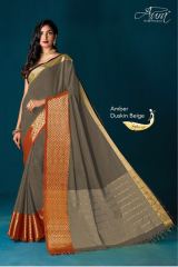 AUR AMBER VOL 9 CATALOGUE COTTON SILKS SAREES COLLECTION WHOLESALE BEST RATE DEALER SUPPLIER BY GOSIYA EXPORTS SURAT (5)