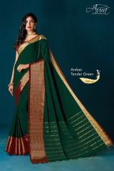 AUR AMBER VOL 9 CATALOGUE COTTON SILKS SAREES COLLECTION WHOLESALE BEST RATE DEALER SUPPLIER BY GOSIYA EXPORTS SURAT (7)