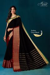 AUR AMBER VOL 9 CATALOGUE COTTON SILKS SAREES COLLECTION WHOLESALE BEST RATE DEALER SUPPLIER BY GOSIYA EXPORTS SURAT (8)
