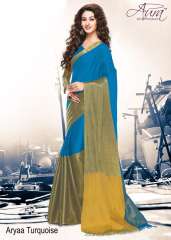 Aura aarya plus cotton silk sarees BY GOSIYA EXPORTS (15)
