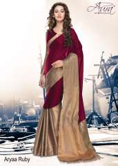 Aura aarya plus cotton silk sarees BY GOSIYA EXPORTS (8)