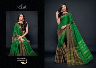 AURA ZEHA PRIME STYLISH PARTY WEAR SILK COTTON SAREE AT WHOLESALE BEST RATE BY GOSIYA EXPORTS SURAT (8)