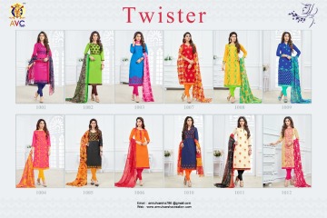 Avc Creation twister salwar kameez collection WHOLESALE BY GOSIYA EXPORTS SURAT (13)