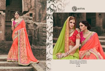 AVIVA SAREES BY KANHERI CATALOGUE DESIGNER PARTY WEAR SAREES COLLECTION WHOLESALE BEST RATE BY GOSIYA EXPORTS SURAT (25)