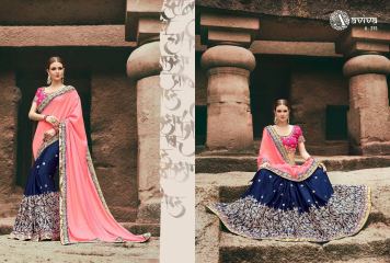 AVIVA SAREES BY KANHERI CATALOGUE DESIGNER PARTY WEAR SAREES COLLECTION WHOLESALE BEST RATE BY GOSIYA EXPORTS SURAT (30)