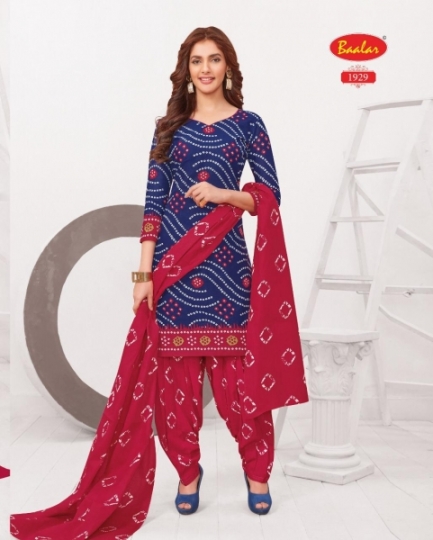 BAALAR NAI DISHA VOL ELEGANCE 19 COTTON FABRIC DRESS  (32)