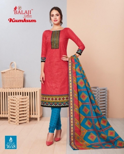 BALAJI COTTON KUMKUM VOL 20 DESIGNER  (5)