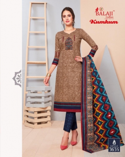 BALAJI COTTON KUMKUM VOL 20 DESIGNER  (8)