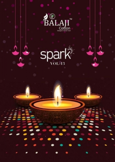 BALAJI COTTON PRESENTS SPARK VOL 13 COTTON FABRIC DRESS MATERIAL WHOLESALE BEST RATE BY GOSIYA EXPORTS SURAT (1)