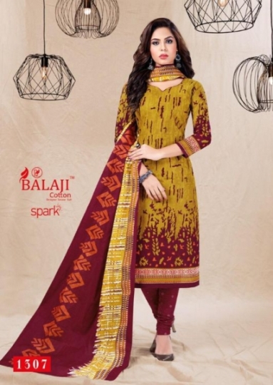 BALAJI COTTON PRESENTS SPARK VOL 13 COTTON FABRIC DRESS MATERIAL WHOLESALE BEST RATE BY GOSIYA EXPORTS SURAT (11)