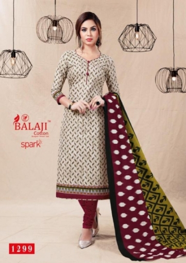 BALAJI COTTON PRESENTS SPARK VOL 13 COTTON FABRIC DRESS MATERIAL WHOLESALE BEST RATE BY GOSIYA EXPORTS SURAT (4)