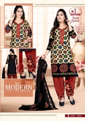 BATIK SPECIAL VOL 1 BY MISS WORLD CHOICE CATALOGUE COTTON PRINT CASUAL WEAR SUITS WHOLESALE BEST RATE BY GOSIYA EXPORTS