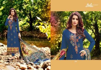 BELA FASHION EBELLA CATALOGUE GEORGETTE TOP WITH STRAIGHT EMBROIDERED (5)