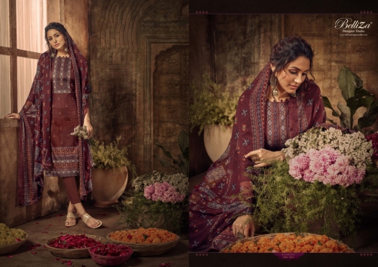 BELLIZA DESIGNER STUDIO BRINGS KASHISH PURE  (10)