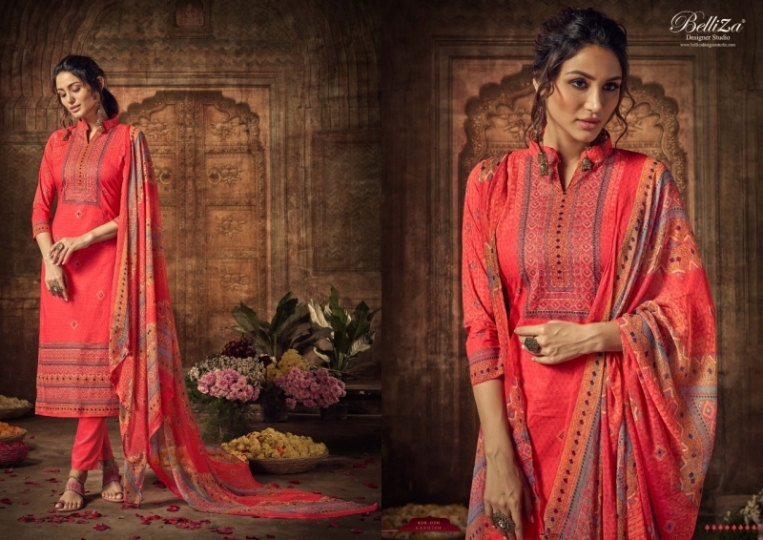 BELLIZA DESIGNER STUDIO BRINGS KASHISH PURE  (13)