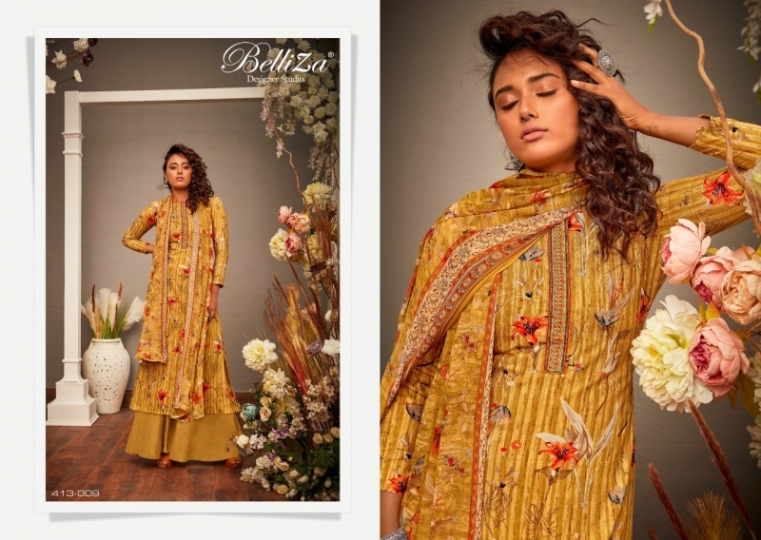 BELLIZA DESIGNER STUDIO LAUNCH EXPERSSION RAYON FABRIC  (7)