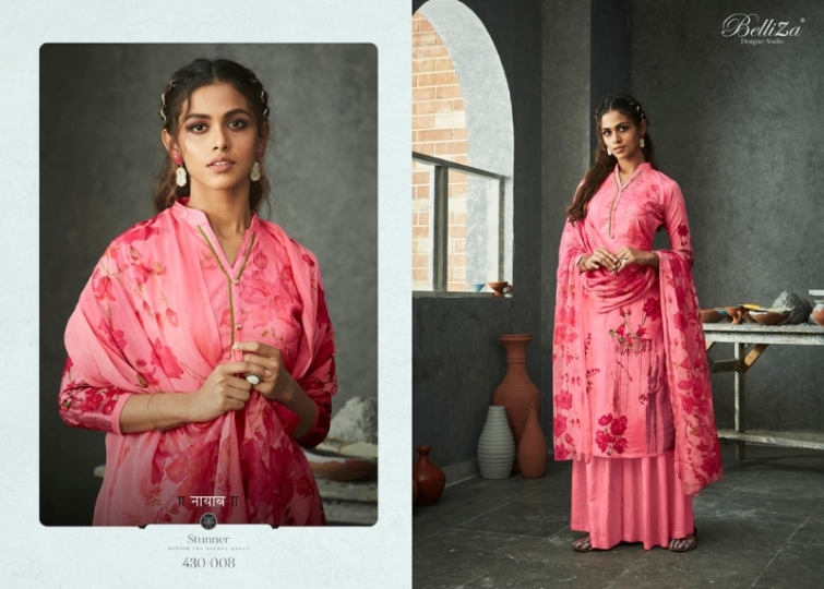 BELLIZA DESIGNER STUDIO NAKSHATRA PURE COTTON  (2)