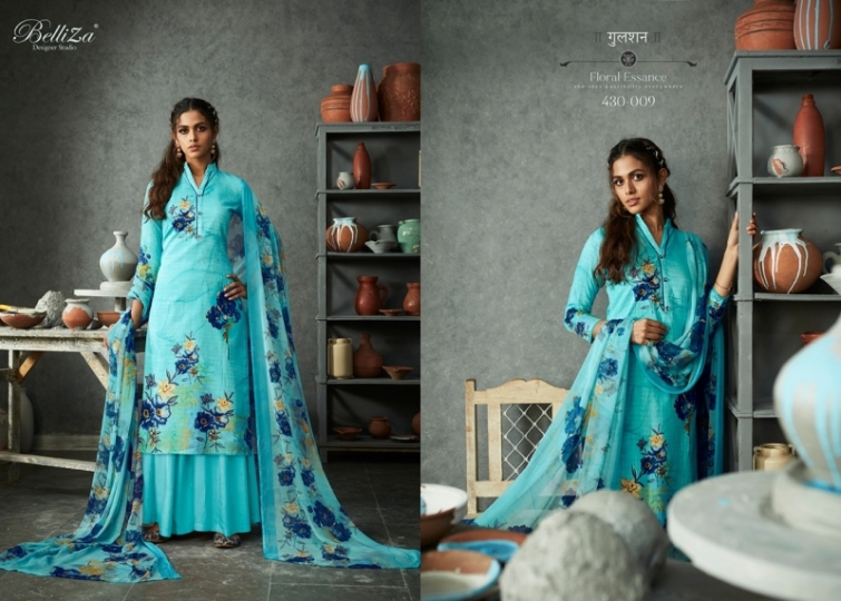 BELLIZA DESIGNER STUDIO NAKSHATRA PURE COTTON  (3)