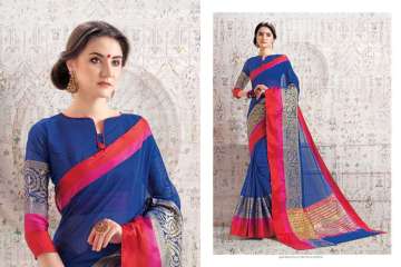 BHAKTI BY TRIVENI SILK SAREES WHOLESALE COLLECTION BEST ARTE BY GOSIYA EXPORTS SURAT (7)