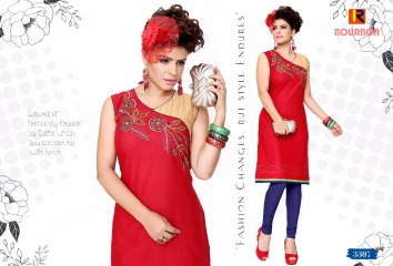 BOURNBORN DESIGNER COTTON KURTIS BY RAASHI AVAILABLE IN WHOLESALE BEST RATES BY GOSIYA EXPORTS (12)