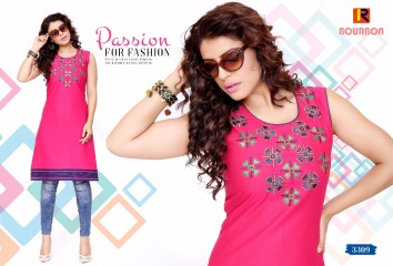 BOURNBORN DESIGNER COTTON KURTIS BY RAASHI AVAILABLE IN WHOLESALE BEST RATES BY GOSIYA EXPORTS (5)