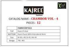 CHAMBOR VOL 4 KAJREE FASHION (13)