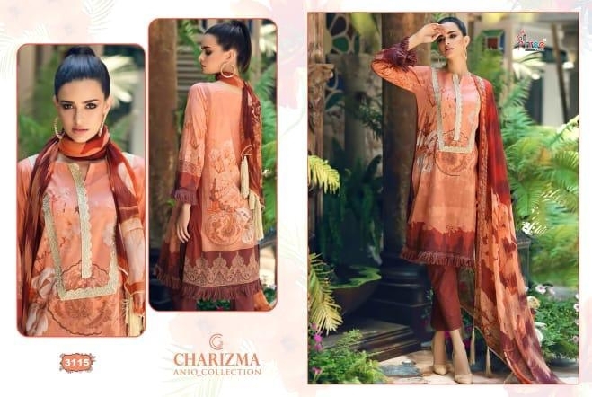 CHARIZMA ANIQ COLLECTION PAKISTANI STYLE PARTY WEAR SUITS WHOLESALE DEALER BEST RATE BY GOSIYA EXPORTS SURAT (5)