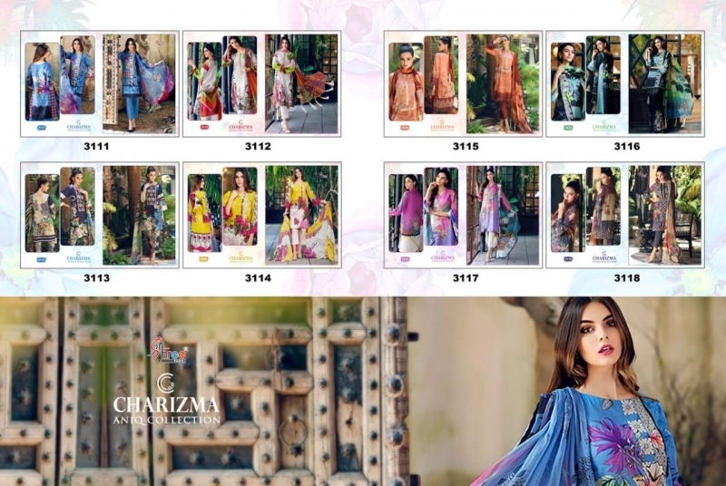 CHARIZMA ANIQ COLLECTION PAKISTANI STYLE PARTY WEAR SUITS WHOLESALE DEALER BEST RATE BY GOSIYA EXPORTS SURAT (8)