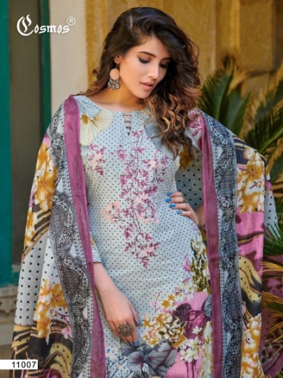 COSMOS FASHION PRESENTS NOOR PRINTED LAWN VOL 2  (5)