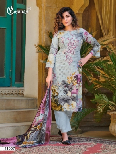 COSMOS FASHION PRESENTS NOOR PRINTED LAWN VOL 2  (6)