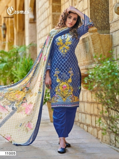 COSMOS FASHION PRESENTS NOOR PRINTED LAWN VOL 2  (8)