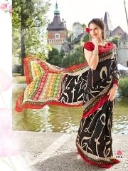 COTTON CRAFT SAREES BY SHANGRILA DESIGNER WITH PRINTED SILK SAREES ARE AVAILABLE AT WHOLESALE BEST RATE BY GOSIYA (1)