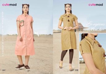 CUTEMAD CLOUD 9 VOL 2 BLENDED COTTON KURTI COLLECTION WHOLESALE BEST RATE BY GOSIYA EXPORTS SURAT (6)