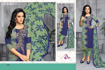 DAIRY MILK VOLUME 18 CHANDERI COTTON SUITS WHOLESALE BEST RATE BY GOSIYA EXPORTS SURAT (14)