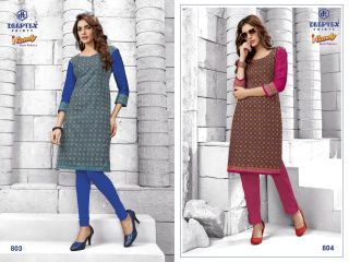 DEEPEX I CANDY VOL 8 UNSTICH COTTON KURTI WHOLESALE RATE AT GOSIYA EXPORTS SURAT WHOLESALE DEALER AND SUPPLAYER SURAT GUJARAT (10)