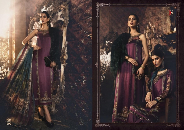 DEEPSY LAUNCHING MARIYA B 291-297 SERIES SATIN SILK DIGITAL PRINT SUIT OUTFIT WHOLESALE DEALER BEST RATE BY GOSIYA E (56)