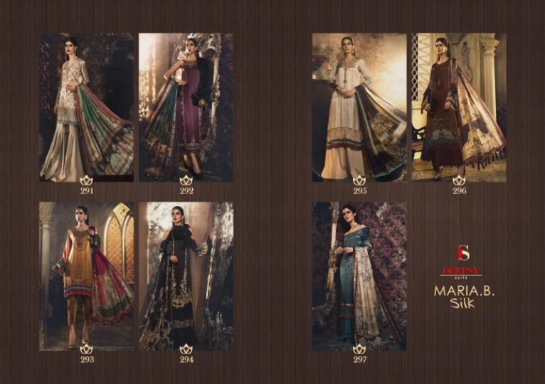 DEEPSY LAUNCHING MARIYA B 291-297 SERIES SATIN SILK DIGITAL PRINT SUIT OUTFIT WHOLESALE DEALER BEST RATE BY GOSIYA E (57)