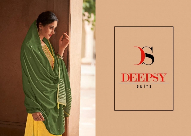 DEEPSY SUIT LAUNCH BY PARI JAM SILK FABRIC WITH EMBROIDERY WORK SALWAR SUIT PAKISTANI COLLETION WHOLESALE DEALER BE (129)