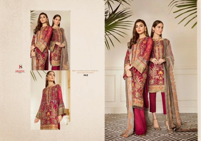 DEEPSY SUIT PRESENTS IMORZIA VOL 15 GEORGETTE FABRIC WITH EMBROIDERY WORK SALWAR SUIT WHOLESALE DEALER (1)