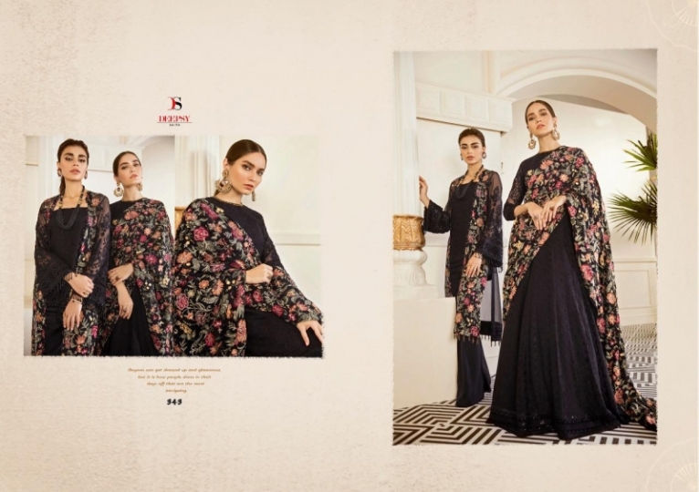 DEEPSY SUIT PRESENTS IMORZIA VOL 15 GEORGETTE FABRIC WITH EMBROIDERY WORK SALWAR SUIT WHOLESALE DEALER (6)