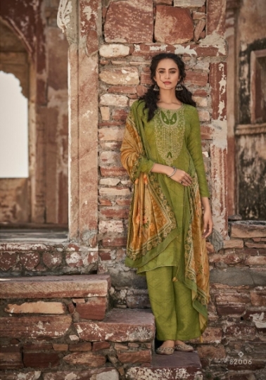 DEEPSY SUIT PRESENTS IRISH SELF WOVEN PASHMINA PRINT WITH EMBROIDERY WORK SALWAR KAMEEZ WHOLESALE DEALER  (6)