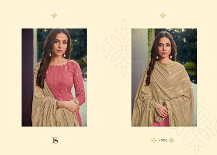 DEEPSY SUIT RAAS COTTON SILK FABRIC WITH EMBROIDERY WORK PAKISTNI COLLETION SALWAR SUIT WHOLESALE DEALER BEST RATE BY GOSIY (11)