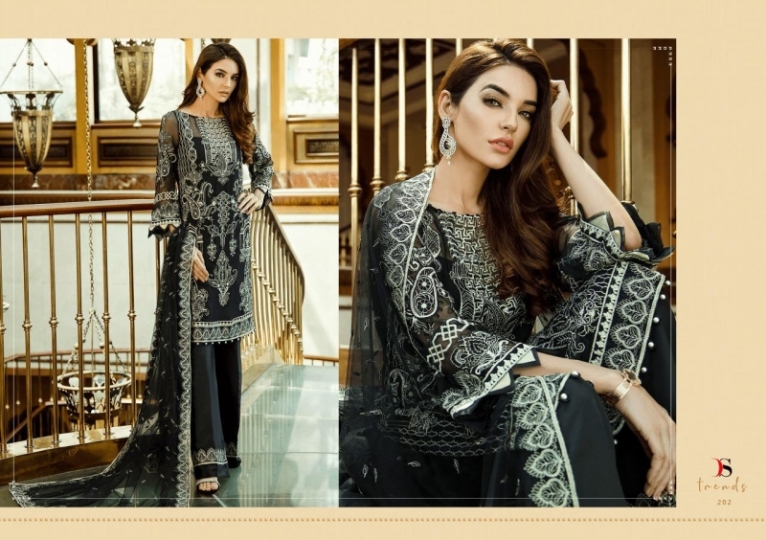 DEEPSY SUIT SERENE GEORGETTE FABRIC WITH EMBROIDERY WORK SALWAR SUIT WHOLESALE DEALER BEST RATE BY GOSIYA EXPORTS SURAT (10)