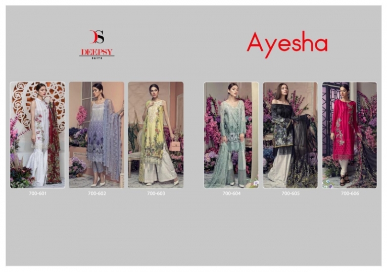 DEEPSY SUITS AYESHA COTTON FABRIC WITH EMBROIDERY  (8)
