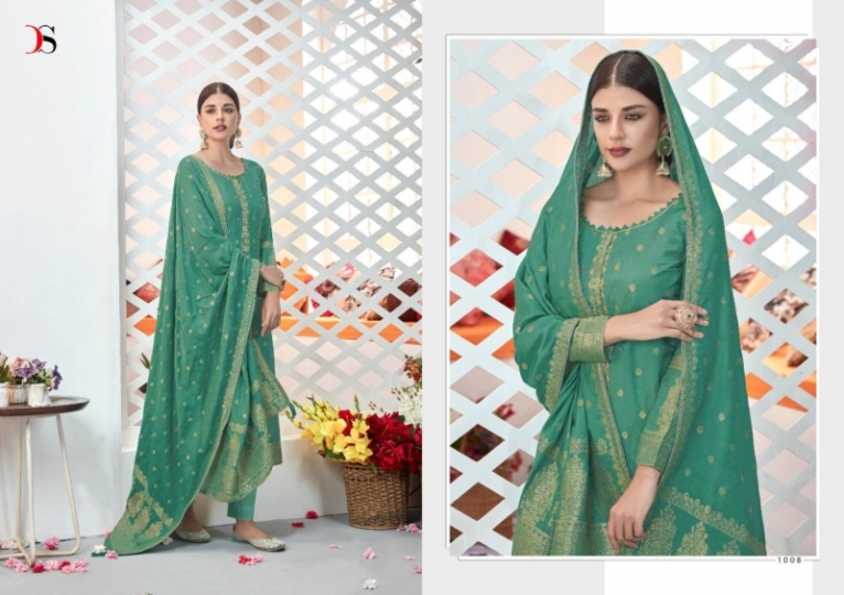 DEEPSY SUITS HAESEL HEAVY EMBROIDERY SILK SALWAR SUITS WHOLESALE DEALER BEST RATE BY GOSIYA EXPORTS SURAT (7)