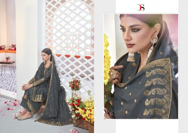 DEEPSY SUITS HAESEL HEAVY EMBROIDERY SILK SALWAR SUITS WHOLESALE DEALER BEST RATE BY GOSIYA EXPORTS SURAT (9)