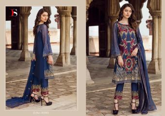 DEEPSY SUITS NOOJAHAN NX CATALOG PAKISTANI STYLE GEORGETTE (3)