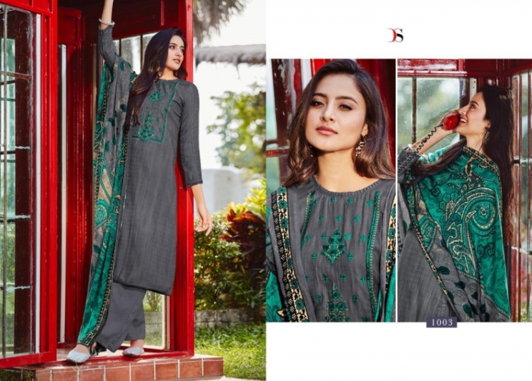 DEEPSY SUITS PRESENTS KHWAB PURE PASHMINA FABRIC DRESS MATERIAL WHOLESALE DEALER BEST RATE BY GOSIYA EXPORTS SURAT (1)