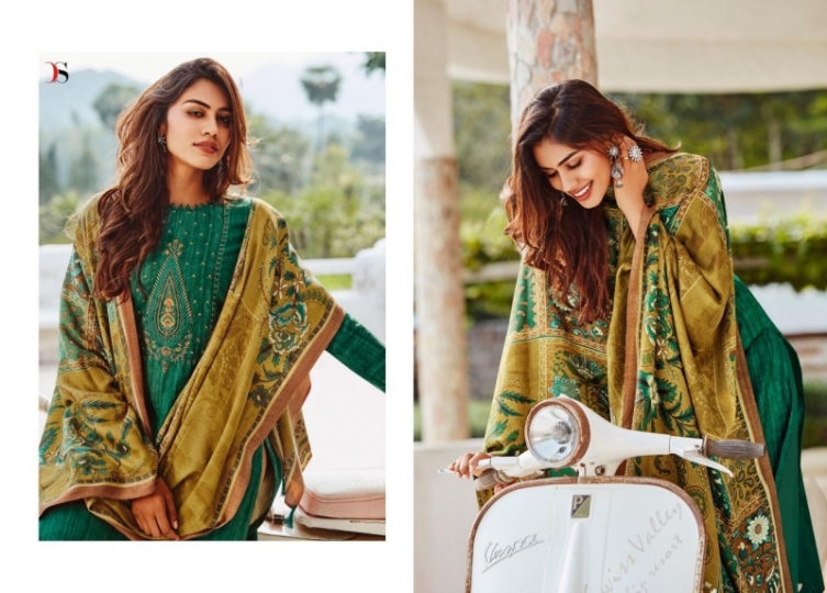 DEEPSY SUITS PRESENTS KHWAB PURE PASHMINA FABRIC DRESS MATERIAL WHOLESALE DEALER BEST RATE BY GOSIYA EXPORTS SURAT (2)